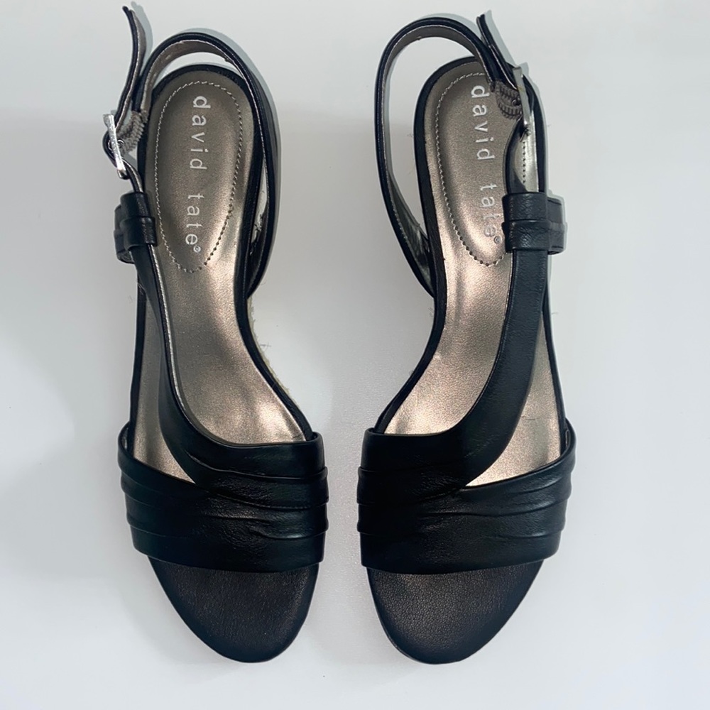 David Tate wedge sandals